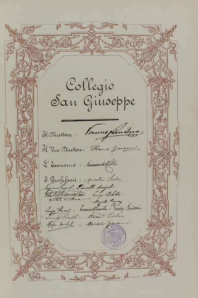 LIBRO DELLE FIRME DEL SINDACO DI TORINO RICCARDO CATTANEO (1920-1923)