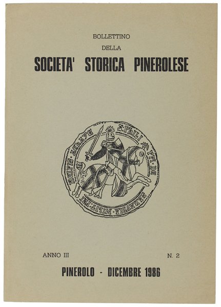 BOLLETTINO Anno III n. 2 - Dicembre 1986.
