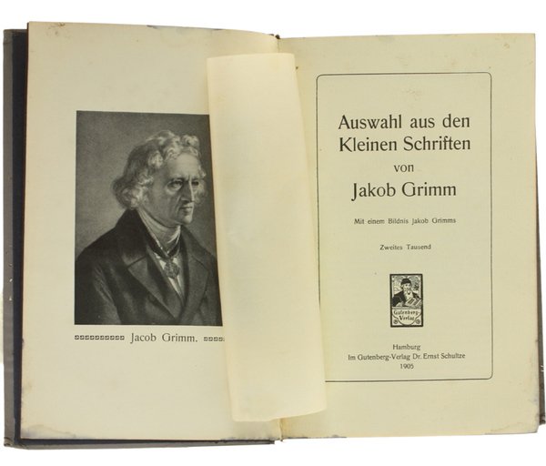 AUSWAHL AUS DEN KLEINEN SCHRIFTEN. Zweites Tausend.