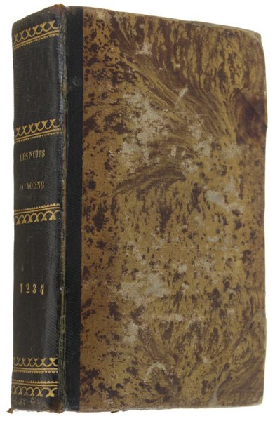 LES NUITS D'YOUNG, traduites de l'anglais par M.Le Tourneur. Nouvelle …
