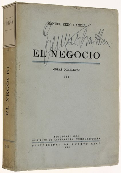 EL NEGOCIO. Obras Completas, III.