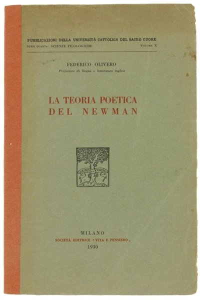 LA TEORIA POETICA DEL NEWMAN.
