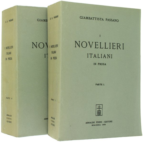 I NOVELLIERI ITALIANI IN PROSA. [Nitida, pregiata edizione anastatica]