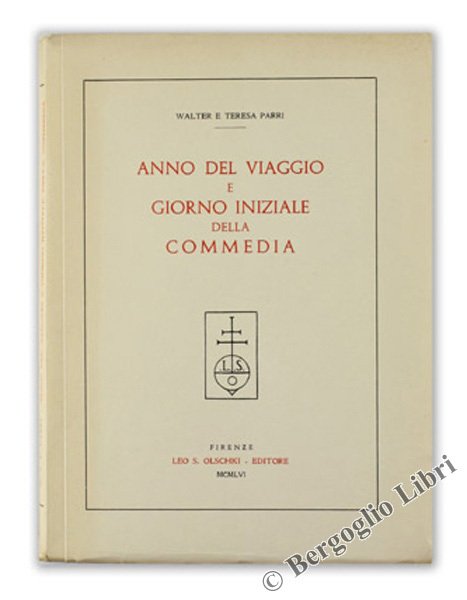 ANNO DEL VIAGGIO E GIORNO INIZIALE DELLA COMMEDIA.