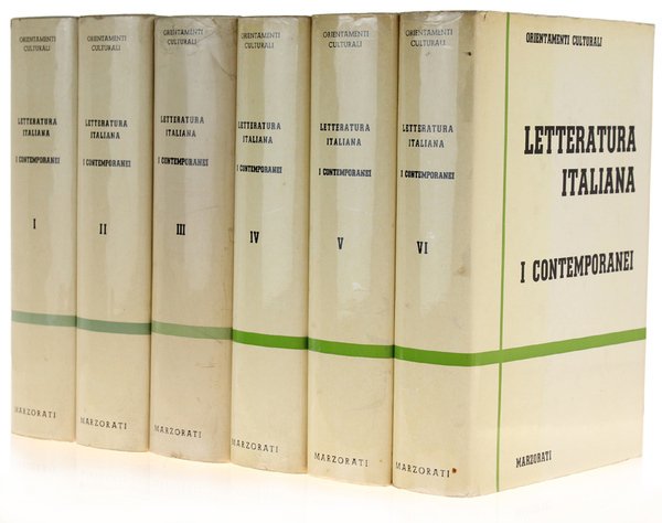 LETTERATURA ITALIANA - I CONTEMPORANEI. [opera completa]