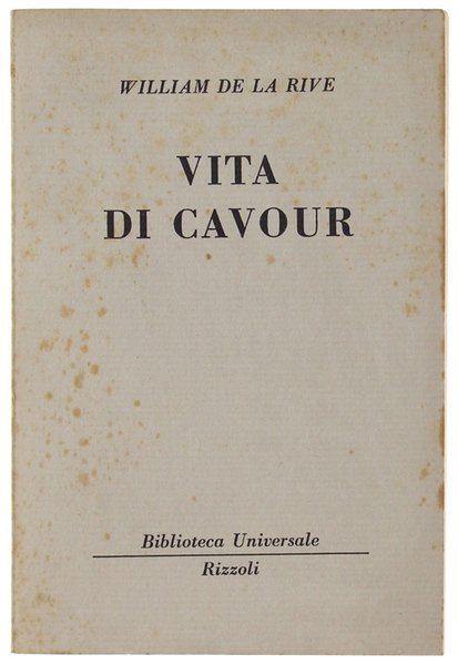 VITA DI CAVOUR. | Immagine principale