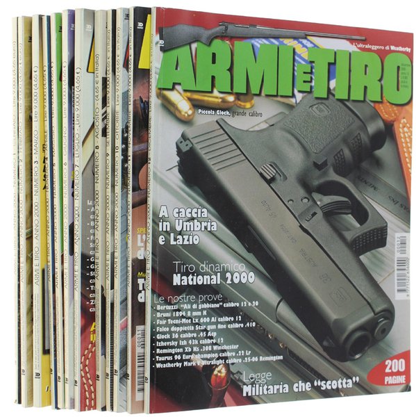 ARMI E TIRO - Annata 2000 completa.