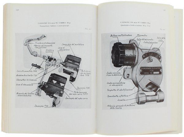 SINOSSI DI MATERIALE DI ARTIGLIERIA. Parte descrittiva, Volume II: TESTO …