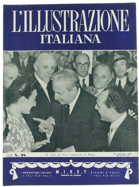 L'ILLUSTRAZIONE ITALIANA - 1946 - N. 38.