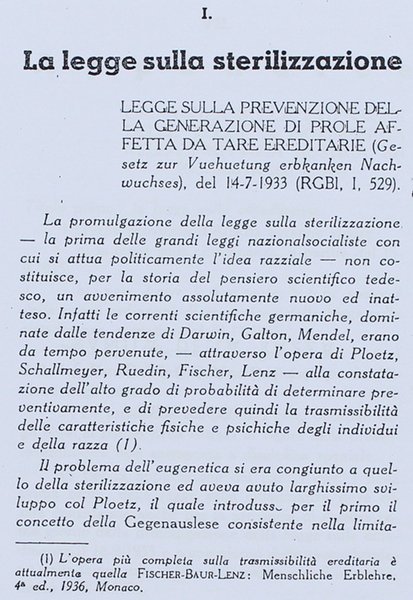 LE LEGGI RAZZIALI TEDESCHE. Introduzione, note e traduzione di Giancarlo …