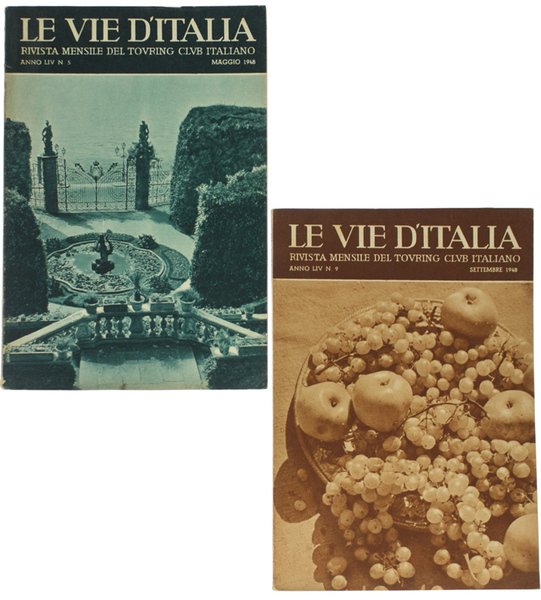 LE VIE D'ITALIA. Rivista mensile. Anni 1924 - 1950. [controllare …