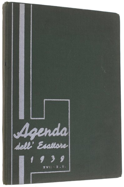 AGENDA DELL'ESATTORE 1939-XVII.