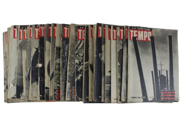 TEMPO. Annata 1941 quasi completa (45 numeri).