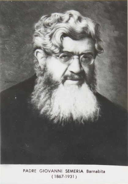 PADRE GIOVANNI SEMERIA Barnabita (1867-1931).