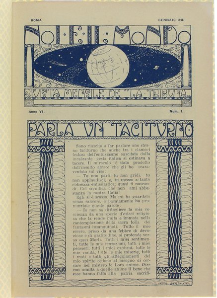NATALE DI GUERRA. Stralcio da "NOI E IL MONDO", gennaio …