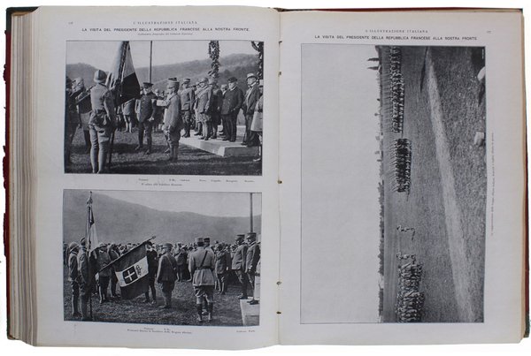 L'ILLUSTRAZIONE ITALIANA. Annata 1917 (50 numeri rilegati in 1 volume)