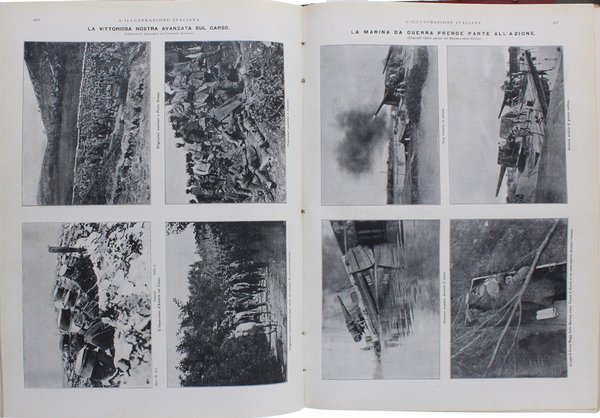 L'ILLUSTRAZIONE ITALIANA. Annata 1917 (50 numeri rilegati in 1 volume)