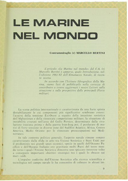 LE MARINE NEL MONDO. | Immagine principale