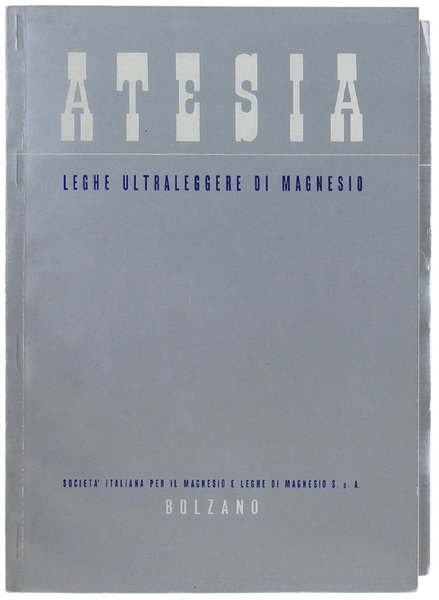 ATESIA - LEGHE ULTRALEGGERE DI MAGNESIO.