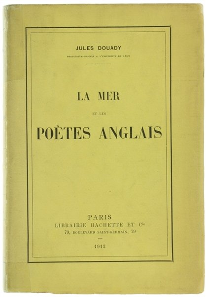 LA MER ET LES POETES ANGLAIS.