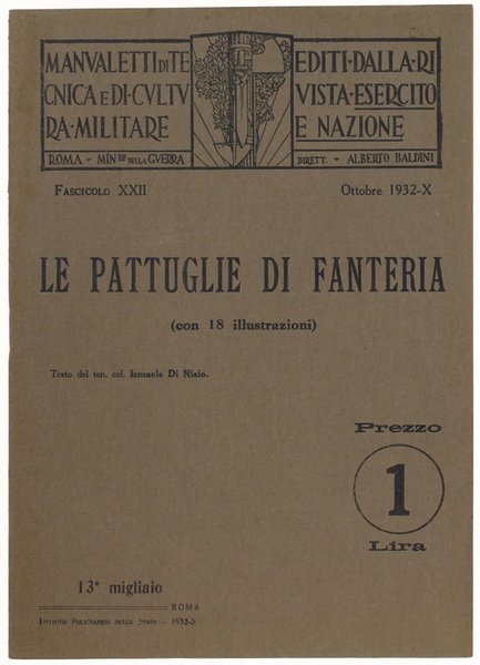 LE PATTUGLIE DI FANTERIA.