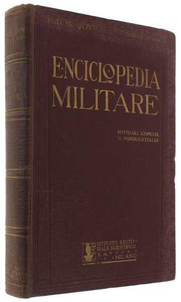 ENCICLOPEDIA MILITARE. Volume 5.