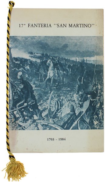 17° FANTERIA "SAN MARTINO" - CALENDARIO 1984. Con cordoncino originale.