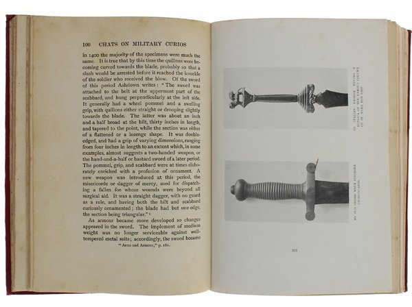 CHATS ON MILITARY CURIOS (english, 1st edition)