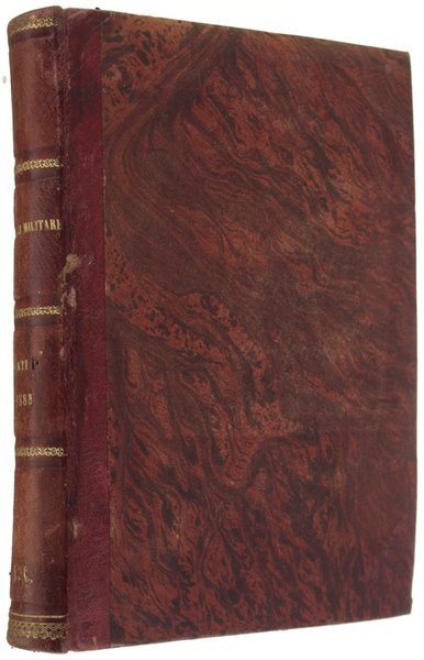 GIORNALE MILITARE 1888. Parte Prima.
