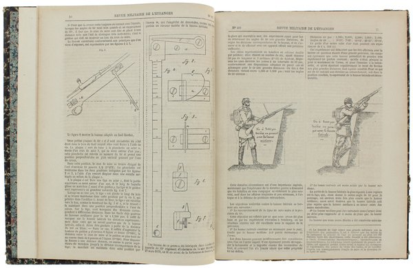 REVUE MILITAIRE DE L'ETRANGER - 1879. 1er semestre (N. 436 …