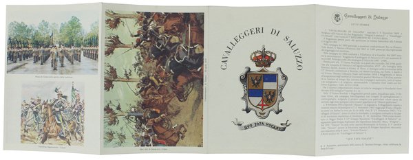 CAVALLEGGERI DI SALUZZO. Pieghevole a colori, 8 facciate. | Immagine principale