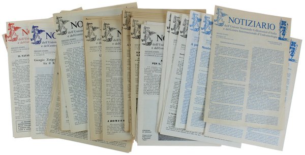 NOTIZIARIO DELL'UNIONE NAZIONALE COLLEZIONISTI D'ITALIA E DEL CENTRO INTERNAZIONALE D'UNIFORMOLOGIA. …