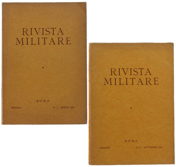 RIVISTA MILITARE - Anno 1964 - Numeri 3 e 9. | Immagine principale