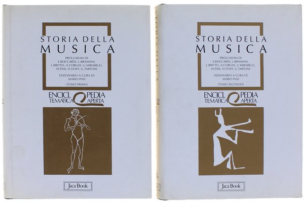 STORIA DELLA MUSICA. Due volumi autonomi, monografici della ENCICLOPEDIA TEMATICA …