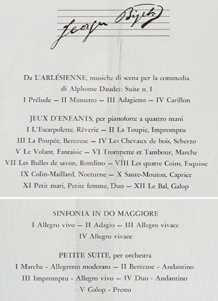 GEORGES BIZET - 2 dischi NUOVI nei fascicoli NUOVI: (Fabbri … | Immagine Gallery 4