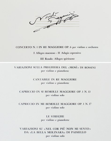 NICCOLO' PAGANINI - 2 dischi NUOVI nei fascicoli NUOVI: (Fabbri … | Immagine Gallery 5