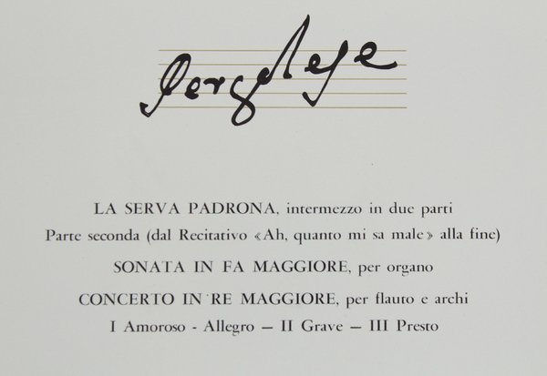 GIOVANNI BATTISTA PERGOLESI - 2 dischi NUOVI nei fascicoli NUOVI: … | Immagine Gallery 3