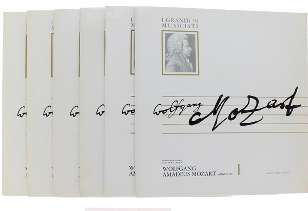 WOLFGANG AMADEUS MOZART: ANNO 1791. Serie completa 6 dischi NUOVI …