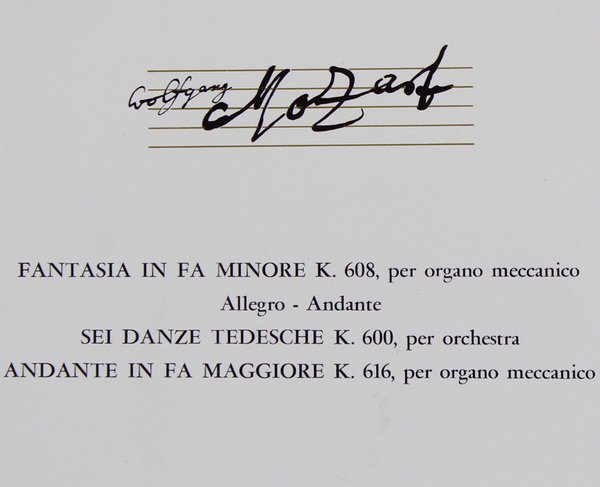 WOLFGANG AMADEUS MOZART: ANNO 1791. Serie completa 6 dischi NUOVI …