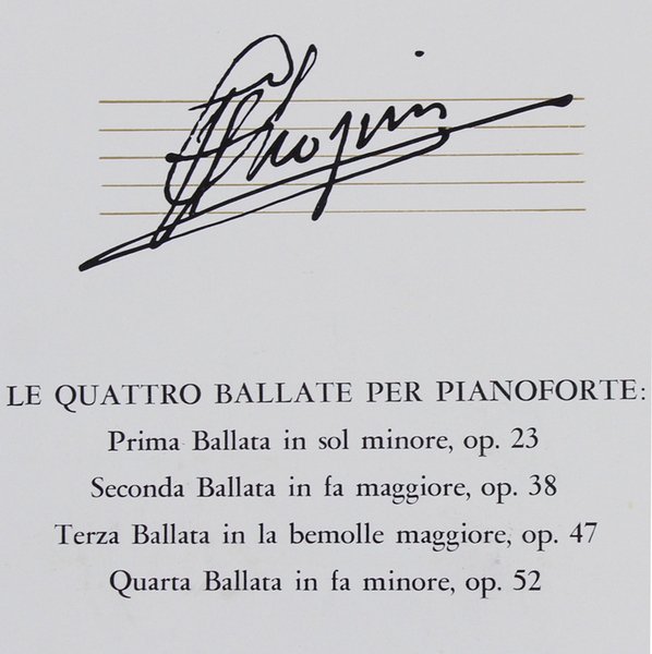 CHOPIN FRYDERYK: LE BALLATE E I VALZER. 3 dischi NUOVI …