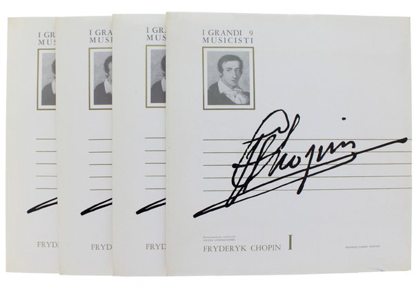 CHOPIN FRYDERYK. 4 dischi NUOVI nei fascicoli NUOVI. Fabbri - …