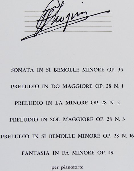 CHOPIN FRYDERYK. 4 dischi NUOVI nei fascicoli NUOVI. Fabbri - …