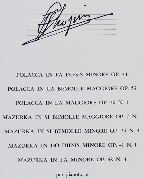 CHOPIN FRYDERYK. 4 dischi NUOVI nei fascicoli NUOVI. Fabbri - …