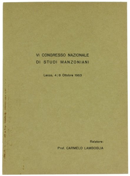 LA CONVERSIONE DI ALESSANDRO MANZONI nel pensiero dello scrittore piemontese …