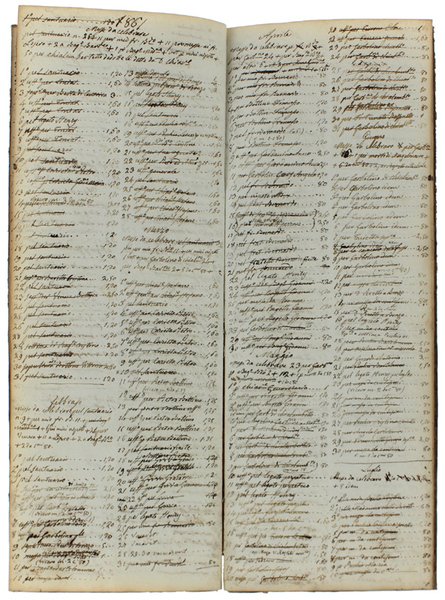 Manoscritto: REGISTRO DELLE MESSE (1846 - 1874)