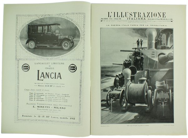 L'ILLUSTRAZIONE ITALIANA. Anno 1911 [18 numeri]