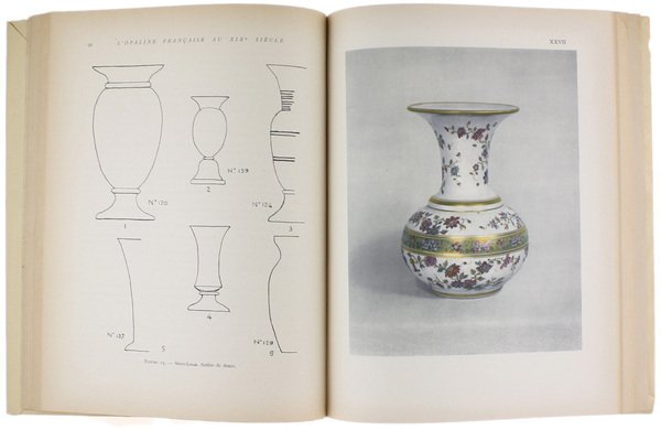 L'OPALINE FRANÇAISE AU XIX SIECLE.