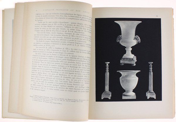 L'OPALINE FRANÇAISE AU XIX SIECLE.