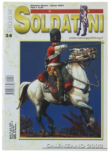 SOLDATINI. Tecniche, collezionismo, storia. N. 34. giugno 2002, | Immagine principale