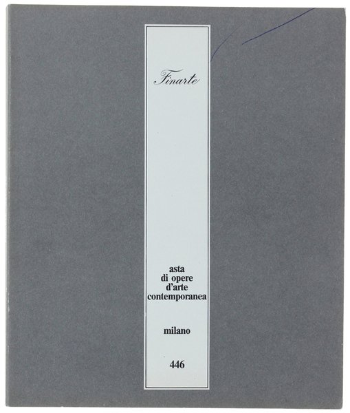 ASTA 446 - ASTA DI OPERE D'ARTE CONTEMPORANEA. [prezzi manoscritti] | Immagine principale